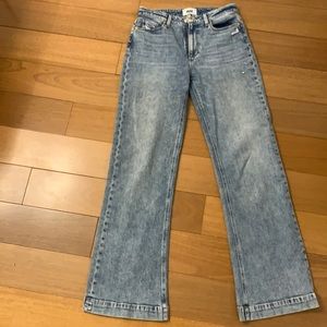 Paige Leenah high rise wide leg jeans